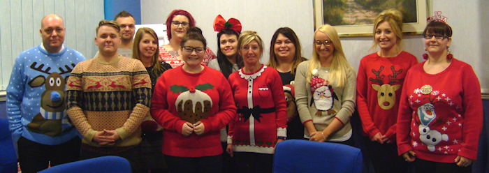 Aqua Cure Christmas Jumper Day 2015