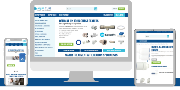 Aqua Cure launch New & Improved Trade website